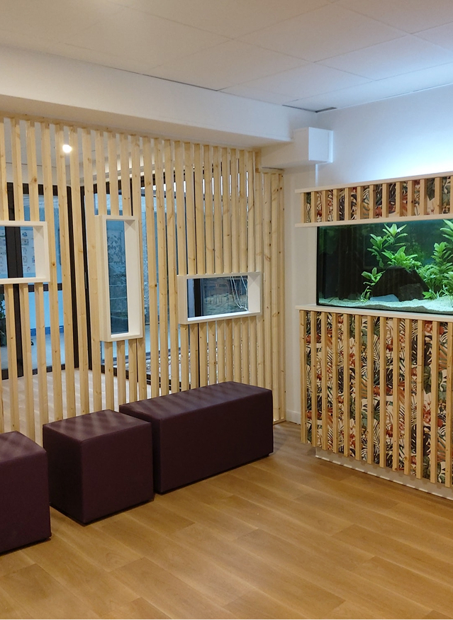 Amenagement interieur bois sur mesure